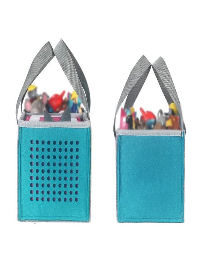 Hounyoln Carry Bag for Toniebox Audio Player Starter Set,Felt Organizer Case for Tonie 2 Starter Set Storage Bag - Image 4